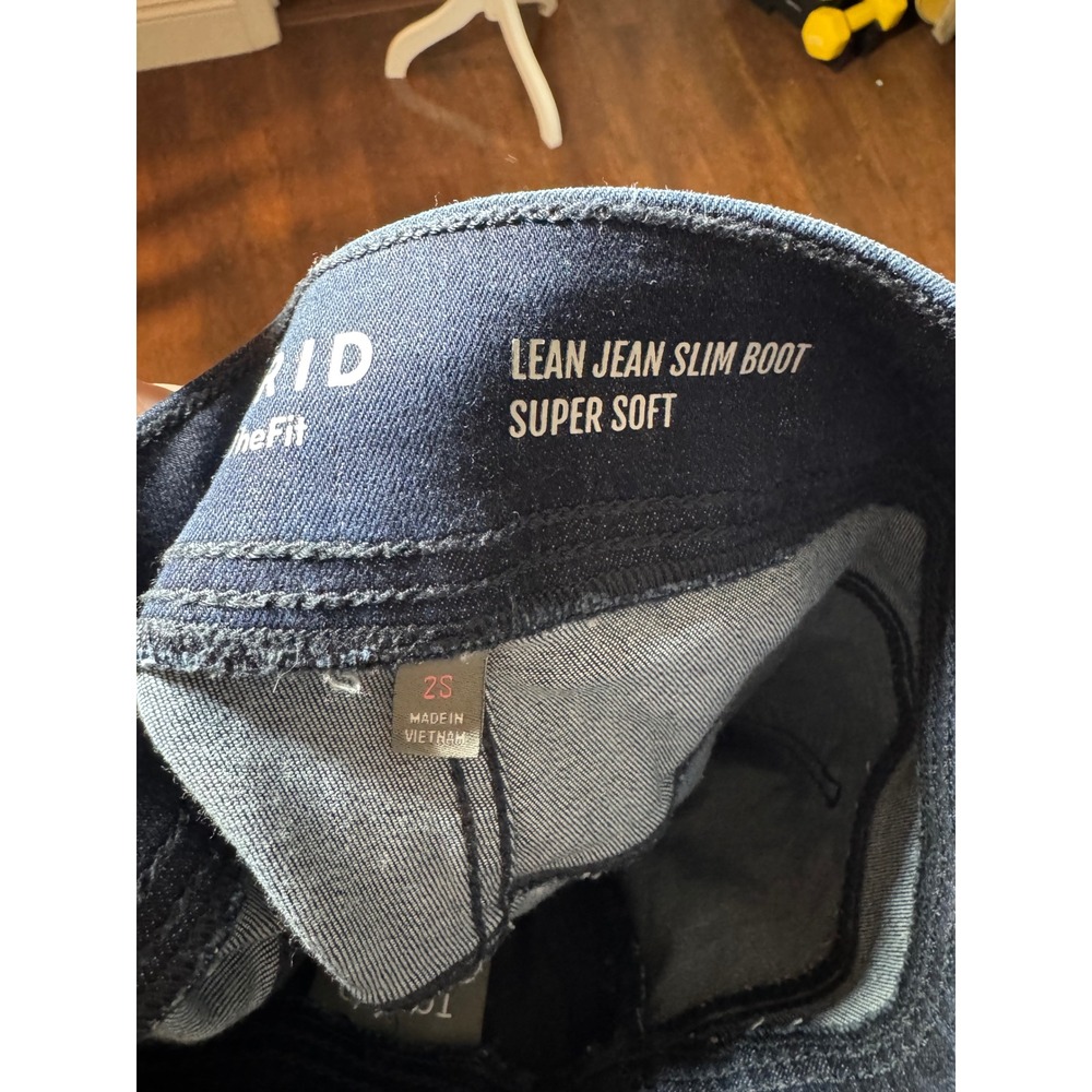 Torrid Lean Jean Slim Boot 2S Dark Wash Excellent Super Soft Pull On Denim Pants - Picture 5 of 7